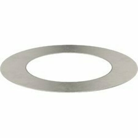 BSC PREFERRED 316 Stainless Steel Ring Shim 0.003 Thick 5/8 ID, 5PK 97022A175